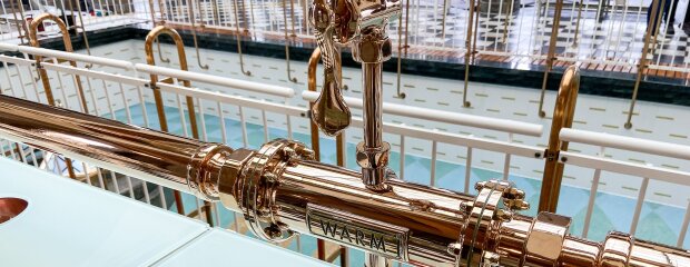 Über 100 Jahre ist der Heilwasserausschank in der Bad Kissinger Brunnenhalle in Betrieb Über 100 Jahre ist der Heilwasserausschank in der Bad Kissinger Brunnenhalle in Betrieb